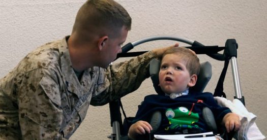 Service member with special needs child