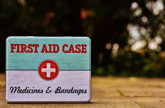 Pixabay[First Aid Box Tin Can by Alexa_Fotos on October 11, 2016, CCO]