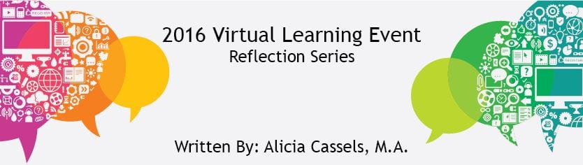 2016 Virtual Learning Event Reflection Series banner