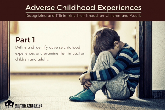 Adverse Childhood Experiences: Recognizing and Minimizing their Impact on Children and Adults banner image showing child resting his head on his knees. Part 1: Define and identify adverse childhood experiences and examine their impact on children and adults.