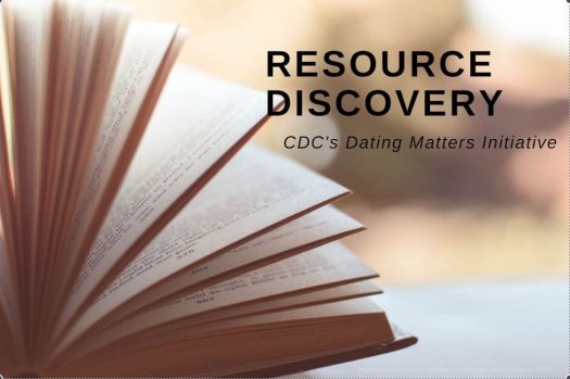 Resource Discovery CDC Dating Matters Blog Pic