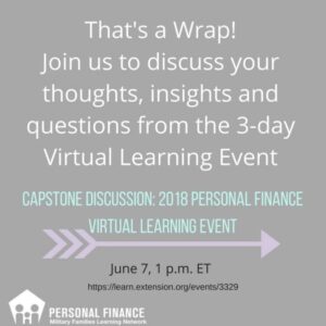 "That's a Wrap! Join us to discuss your thoughts, insights and questions from the 3-day Virtual Learning Event."