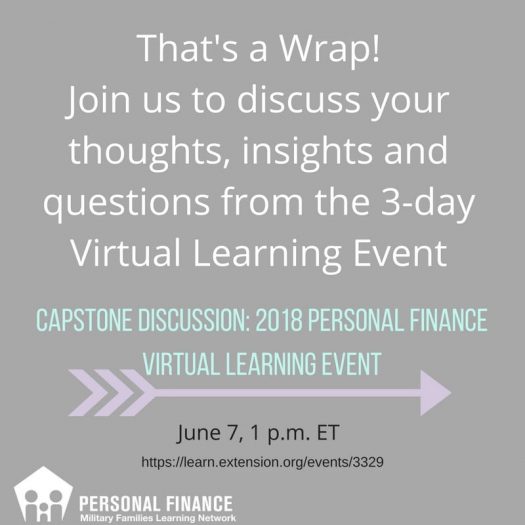 "That's a Wrap! Join us to discuss your thoughts, insights and questions from the 3-day Virtual Learning Event."