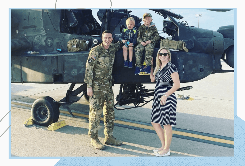 The Gallagher Family at Fort Bliss, TX