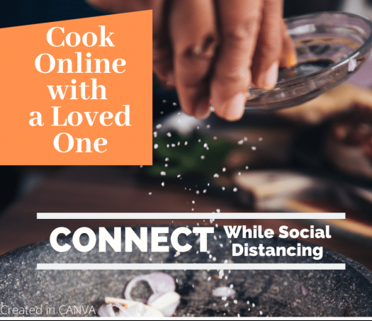 cooking online to connect