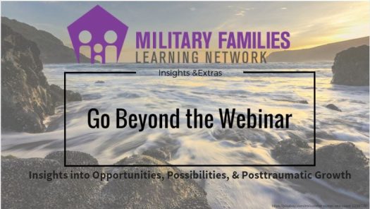 Go Beyond the Webinar - Insights in Opportunities, Possibilities, & Posttraumatic Growth banner