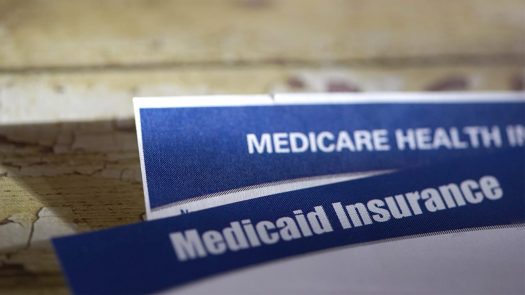 Folders labeled Medicare and Medicaid