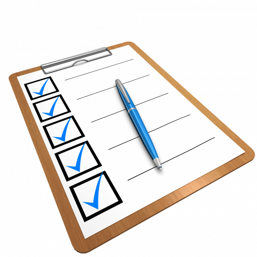 clipart image of clipboard and pen