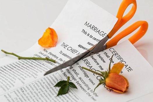 Cut up Marriage Certificate