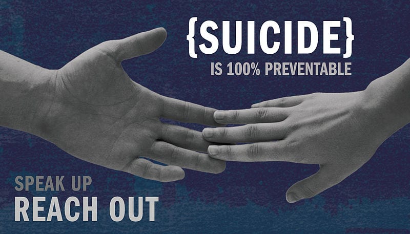 Suicide prevention poster