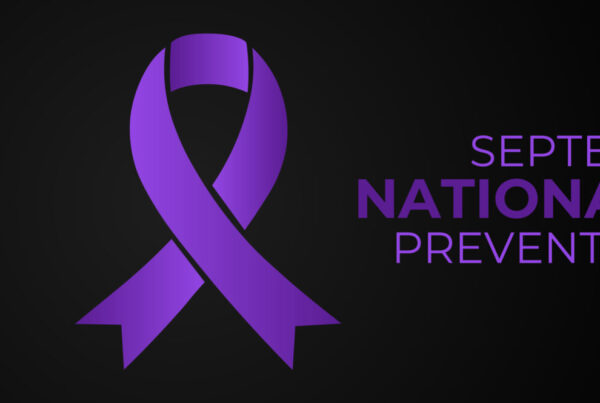 Vector illustration on the theme of National suicide prevention month observed each year during September.